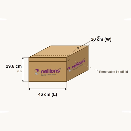 Small Document Storage Box - Small Archive Box | Personal File Box - Image 3