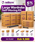 Large Wardrobe Self-Moving Kit