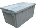 Heavy-Duty Plastic Moving Crate | Plastic Storage Crate | Reusable Moving Box